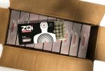 ZQI 9mm 124gr. Nickel-Plated Steel Case FMJ 50 RD Box