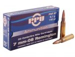 Prvi Partizan Ammunition 7mm-08 Remington 140 Grain Pointed Soft Point Boat Tail Box of 20