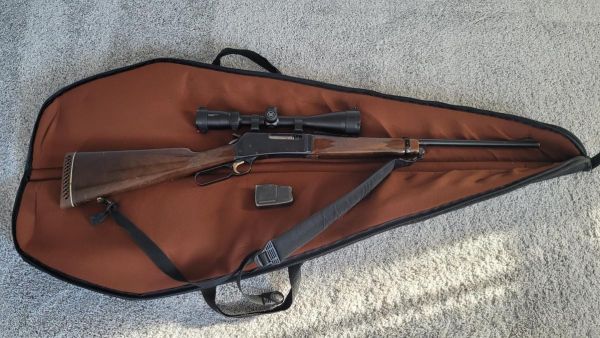 Browning BLR 308 with scope and case