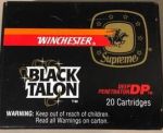  Winchester Black Talon 40 S&W 180 gr SX
