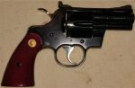 Colt Python 2.5' bbl Royal Blue 357 Magnum
